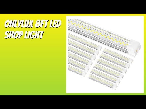 REVIEW (2025): ONLYLUX 8ft LED Shop Light. Features.