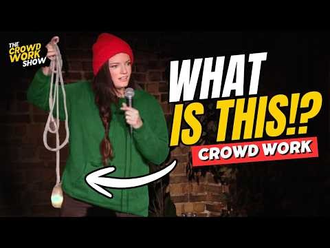We Asked the Crowd to Throw Something… and This Happened│Crowd Work Clip