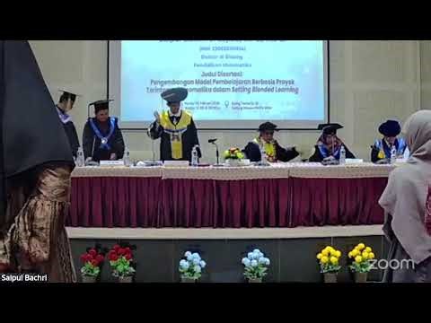 PROMOSI DOKTOR SAIPUL BACHRI S. LAJIBA, S.PD., M.PD PROGRAM STUDI PENDIDIKAN MATEMATIKA FMIPA UNM