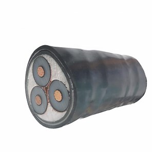 [Hot Item] 6-35kv Medium Voltage Electrical Cable Cu-Conductor / XLPE Insulated / PVC Sheathed Unarmored Power Cable