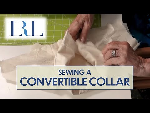 How to Sew a Convertible Collar