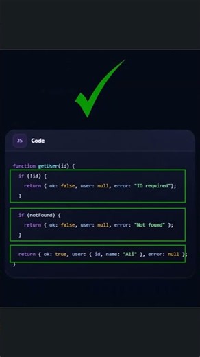 Stop Returning Different Types From One Function 🚨 #coding #javascript