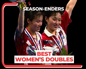 80K views · 505 reactions | When it comes to women's doubles season-enders, Ge Fei and Gu Jun  are true legends. 﫡 #BWFWorldTourFinals #Hangzhou2024 | BWF — Badminton World Federation | Facebook