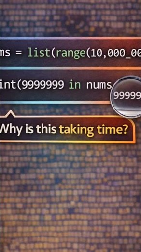 “One data structure = huge speed boost 🚀”