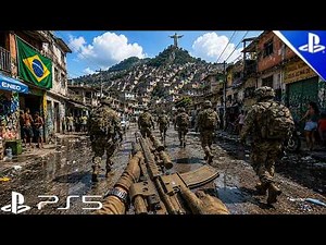 This Is Brazil’s Most Dangerous Neighborhood — ULTRA Immersive Graphics [PS5 4K]