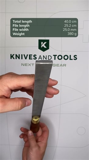 Narex Milled Tooth File 876401, wood rasp, 250 mm