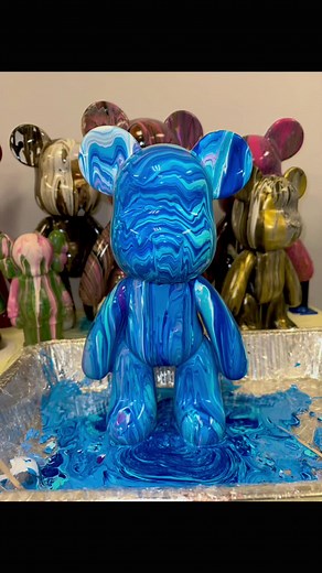 Tutu Bear Workshop in Atlanta: Fluid Bear Art