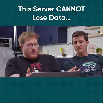 22K views · 161 reactions | This Server CANNOT Lose Data... | Linus Tech Tips | Facebook