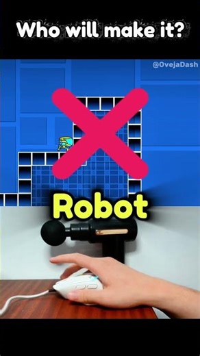 Who Will Make It VS Midu Echoing in Geometry Dash! #shorts