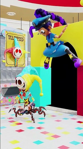 POV SCAN RUN Challenge with Lily Police w Huggy Wuggy - Help Lily Find Prototype Poppy Playtime 5