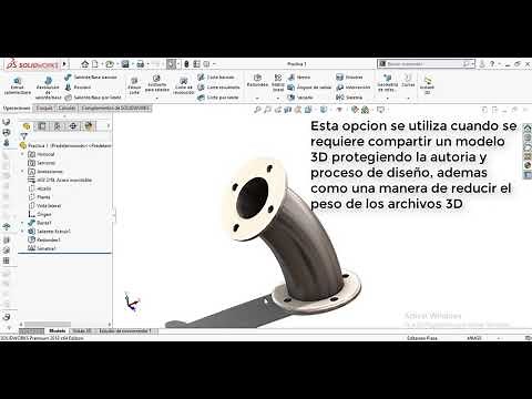 Guardar Piezas 3D solidworks en PDF 3D