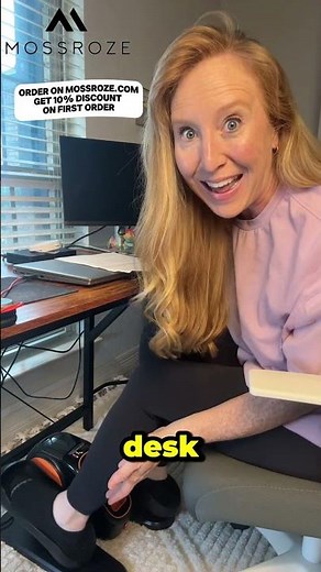 Under Desk Elliptical Machine Home Ellipse Leg Exerciser