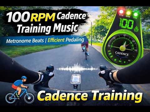 100 RPM Cycling Music 🚴‍♂️ | Cadence Training Beat + Metronome | Perfect Sync Ride