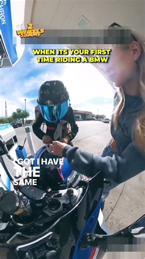 116K views · 1.5K reactions | When you Took First Ride on a BMW #GirlsBike #BikeLife #FYP #TallBikeAdventures #RidingHigh | 2 Wheels Sammy | Facebook