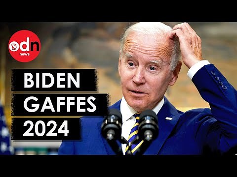 Joe Biden's Most Awkward Gaffes of 2024