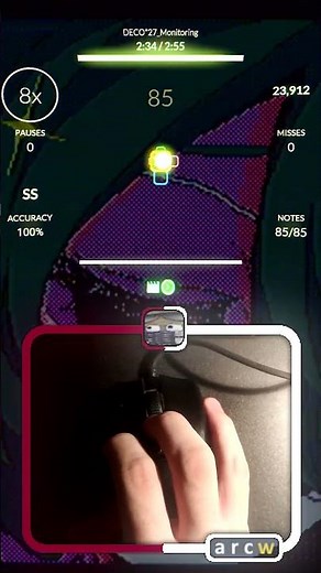 Monitoring (feat. Hatsune Miku) in Rhythia (Easy)
