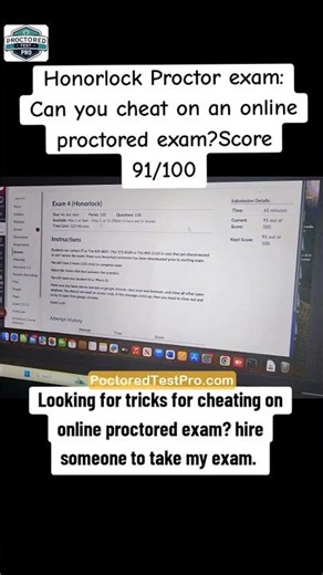 Honorlock Proctored Exam – Pass Without getting worried