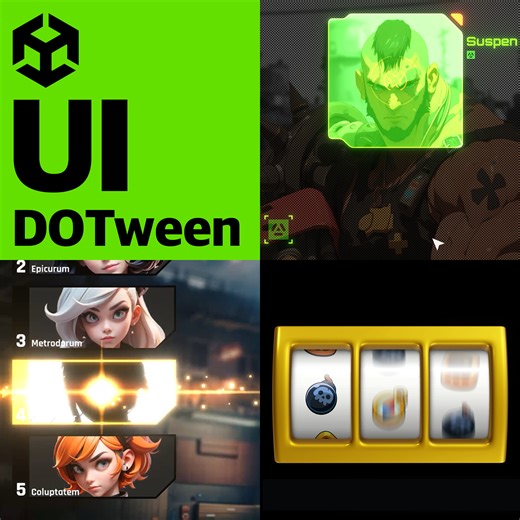 Unity UI DOTween Animation 2, HJ