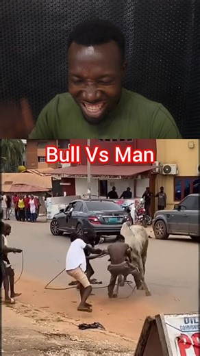 Man Vs Bull ☠️ #peopleareamazing #amazingpeople #amazing #youtubereactions