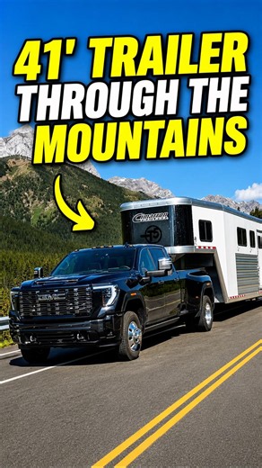 Can the Duramax Dually Conquer Canada’s Highest Mountain Pass While Towing 41 Feet?! 🏔️💪