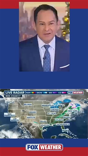 Weather in America 🌦️: A major storm system will intensify over the Great Lakes, bringing heavy snow and dangerously strong winds from the Midwest to the Northeast, with gusts up to 60 mph in some areas. Meanwhile, the South will see rain extending as far south as Texas. FOX Weather Meteorologist Craig Herrera has you covered with today’s forecast. | FOX Weather