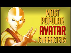 Most Popular Avatar Characters 2005 - 2020