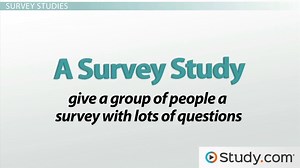 Types of Research Design - Video | Study.com