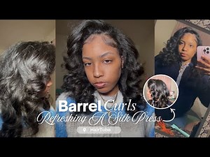 Barrel Curls That Don't Fall Flat | Full Tutorial