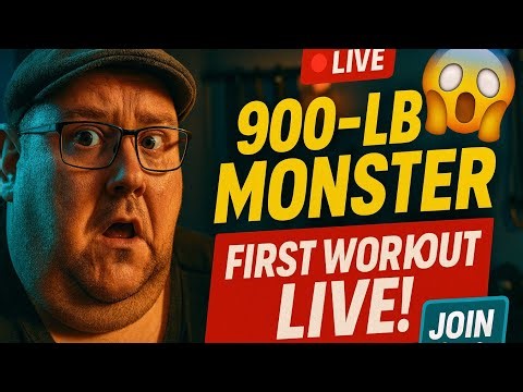 😱 900-LB MAN VS DAY ONE WORKOUT… WILL HE QUIT? 💥🏋️‍♂️