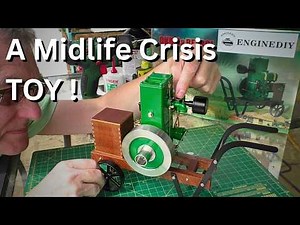 Lister Type D 1/4 Scale Model Stationary Engine Review (From EngineDiy)