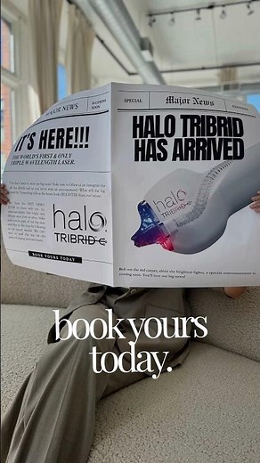 One Treatment. Triple the Renewal. ✨Meet HALO TRIBRID