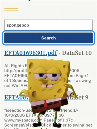 spongebob epstein library