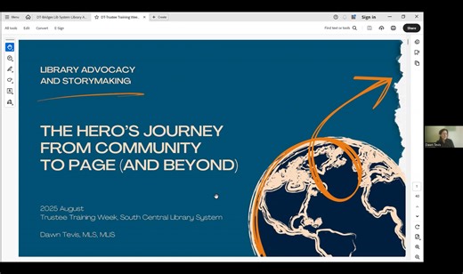 TTW 2025: Library Advocacy and Stormaking: The Hero's Journey from Community to Page (and Beyond)