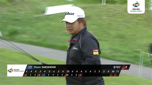 6.3K views · 77 reactions | Just Poom Saksansin doing what he does best  He is 18 holes away from securing a fifth Asian Tour victory and a second appearance at The Open  linktr.ee/asiantourgolf #KolonKoreaOpen #TimeToRise | Asian Tour | Facebook