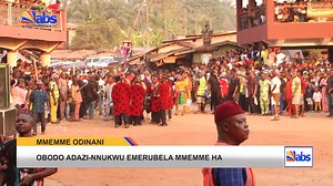 Obodo Adazi Nnukwu Emerubela Mmemme Ha | Anambra Broadcasting Service