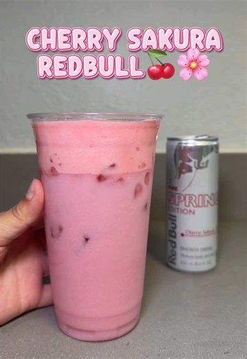 Discover the Cherry Sakura Red Bull Flavor