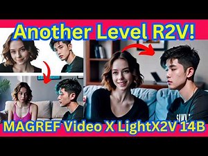 MAGREF -Video In ComfyUI - Wan 2.1 Based Model With A New Level For Reference2Video AI Video!