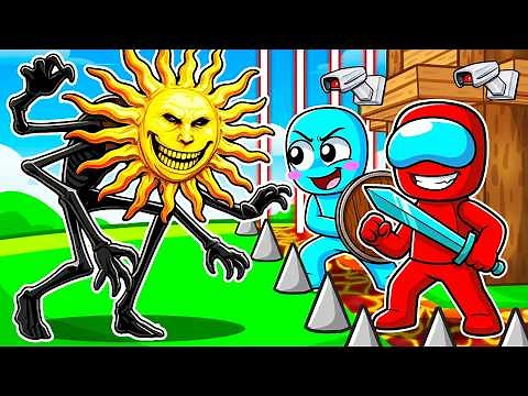 ☀️SUNMAN VS La Base Más Segura de Brookhaven en Roblox!