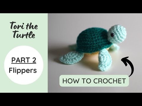 Tori the Turtle Part 2: FLIPPERS · Sweet Softies Creator Challenge 2022