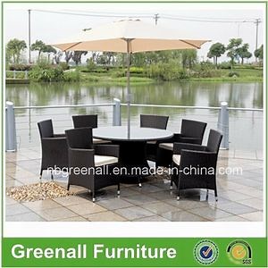 [Hot Item] Wicker Resterant Dining Table and Chair Outdoor Set Furniture