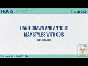 Hand-Drawn and Antique Map Styles with QGIS - Andy Woodruff