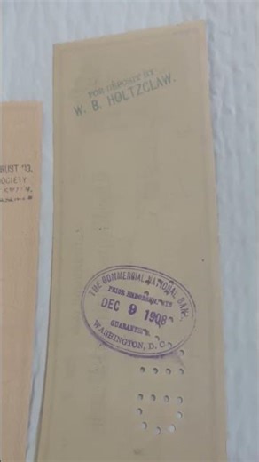 Antique 1900s–1924 Riggs National Bank Check 🏛️ Washington DC History & Americana