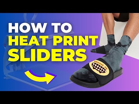 How to Print SLIDERS with a Heat Press