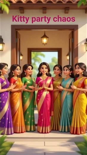 Funny Ladies Kitty Party 3d animation | Realistic & Relatable Moments