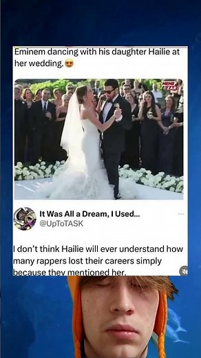 Dad Dances With Bride At Her Wedding Reception