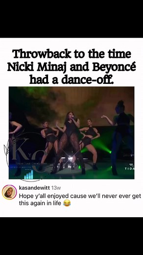 Nicki Minaj and Beyoncé once in a lifetime stage performance 😍❤️ | Know your celebrities