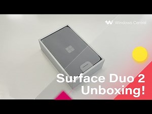 Surface Duo 2 - Unboxing & Hands-On!