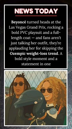 Beyoncé Steals the Show at Las Vegas Grand Prix #beyonce #news