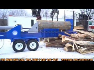 Bell's Machining's Super Log Splitter (Non adjustable 4 way splitting wedge Version)
