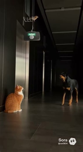 Cat & Dog – The Light Sensor Flick